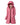 Women’s Long Puffer Jacket with Hood Pink